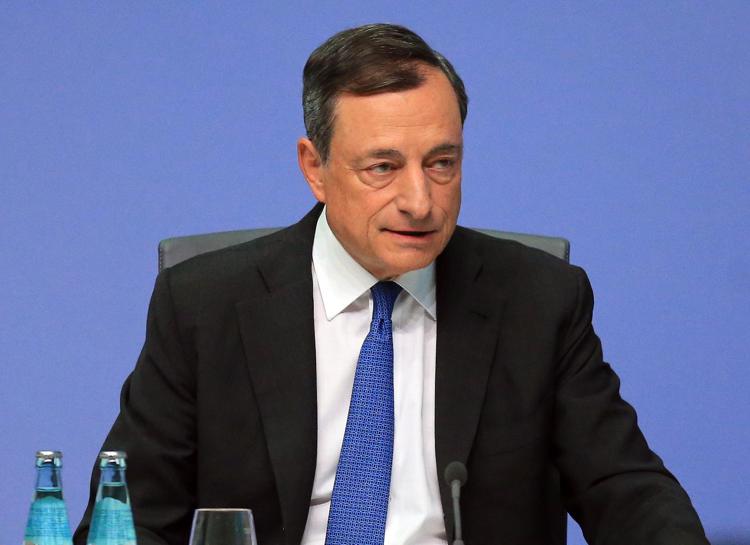 Il presidente della bce Mario Draghi(Infophoto)