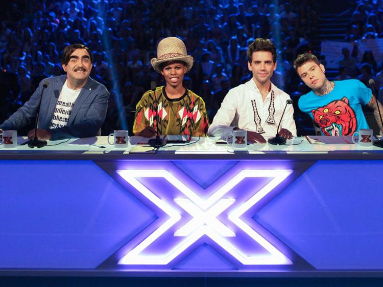 I giudici di 'X Factor', Elio, Skin Mika e Fedez
