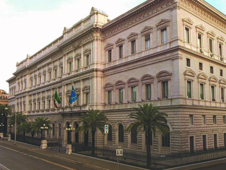 Palazzo Koch, sede della Banca d'Italia, che aprirà per la prima volta  in occasione di 'Invito a Palazzo'