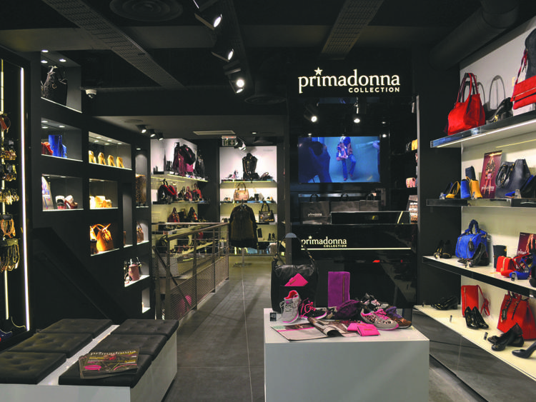 La boutique di Primadonna Collection a Parigi