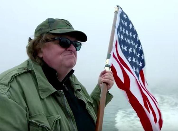 Michael Moore (Fermo immagine dal trailer del film)