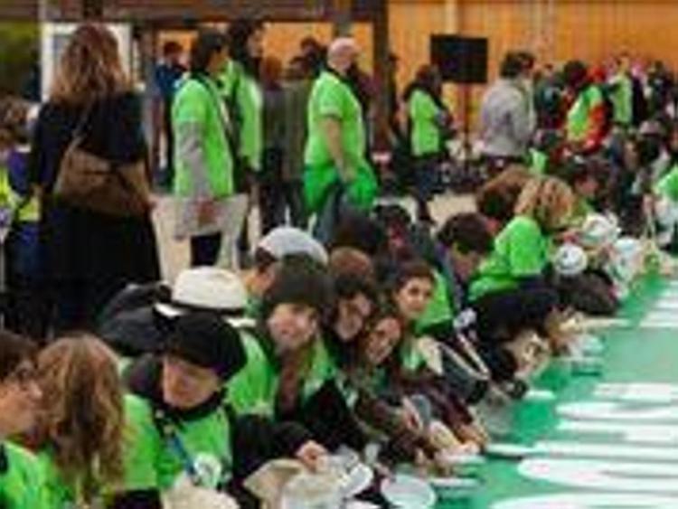 A Expo il flash-mob Oxfam, in centinaia con l'obiettivo 'fame zero'