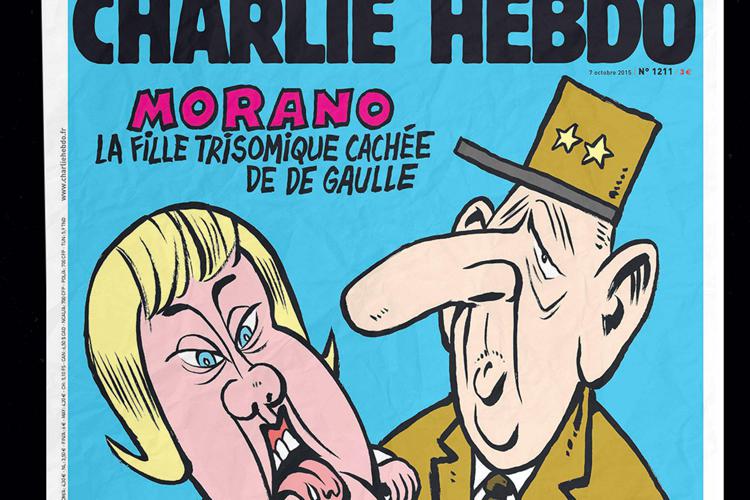Charlie Hebdo, De Gaulle e la vignetta anti-razzismo che tira in ballo i down
