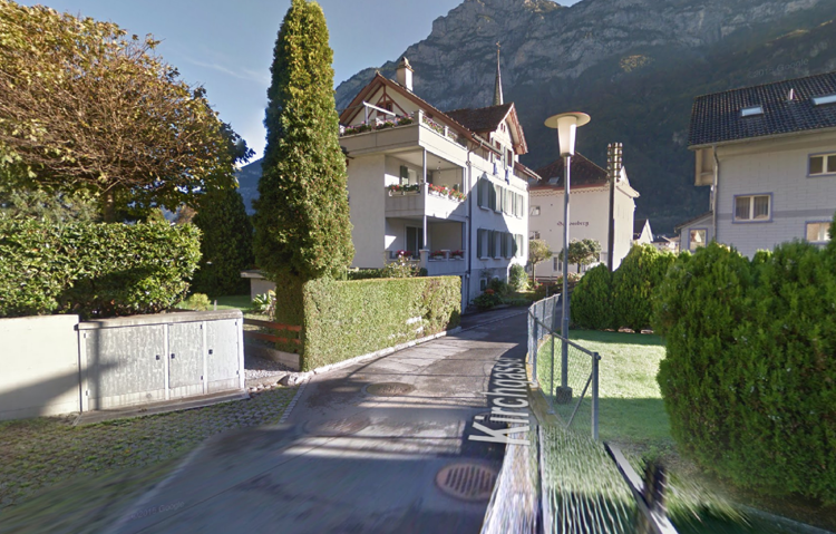 Kirchgasse, Erstfeld - Da Google Maps