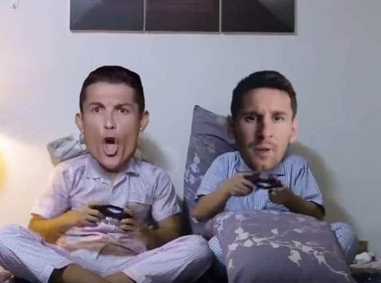 Leo Messi e Cristiano Ronaldo amici per la pelle nella parodia di 'Friends' /Video
