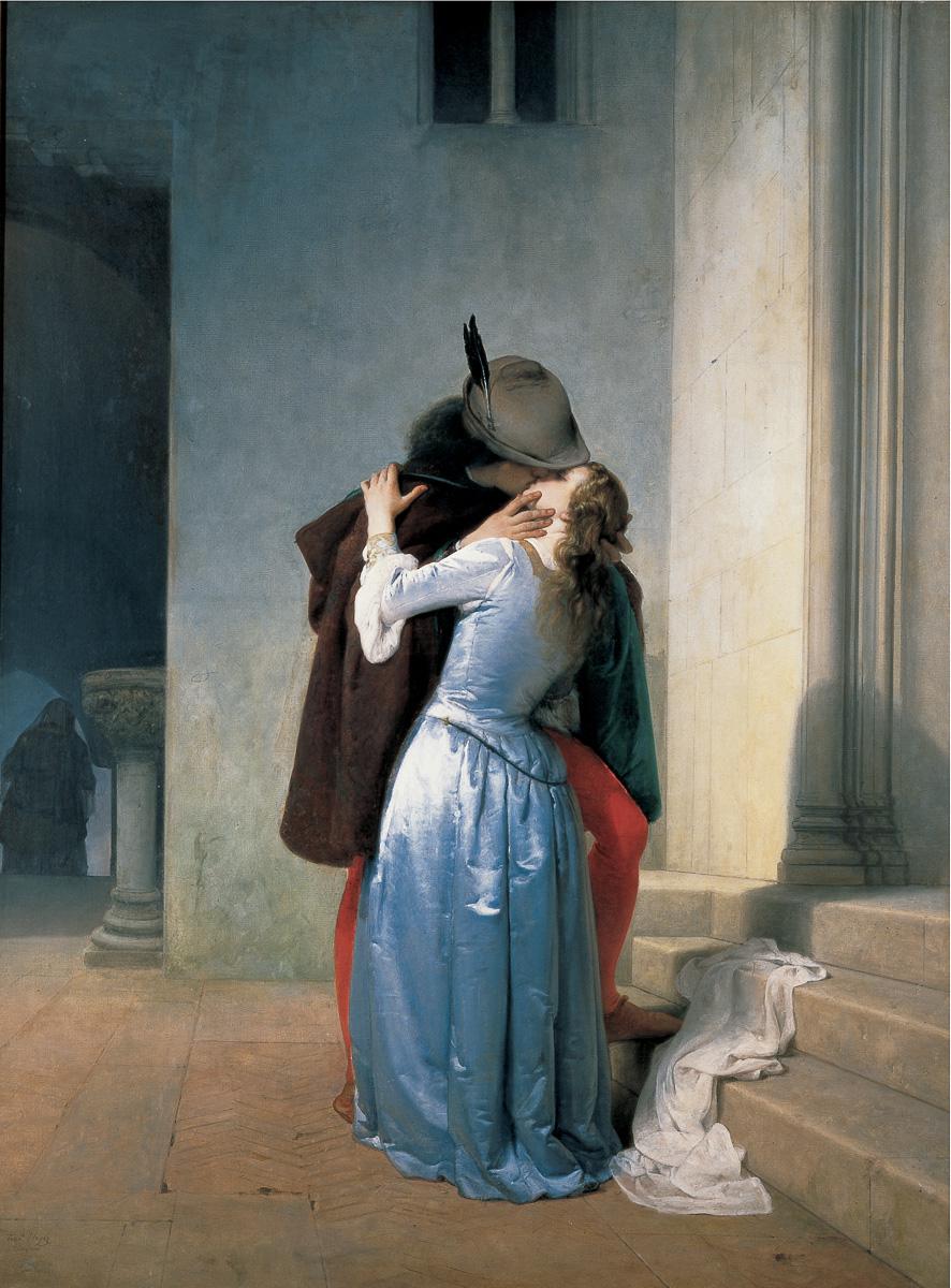 Francesco Hayez, Il bacio, 1867