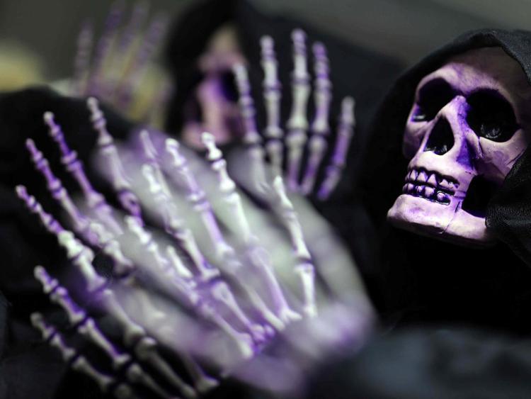 Una maschera di Halloween (Infophoto)