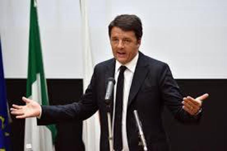Il premier Matteo Renzi - (Adnkronos)