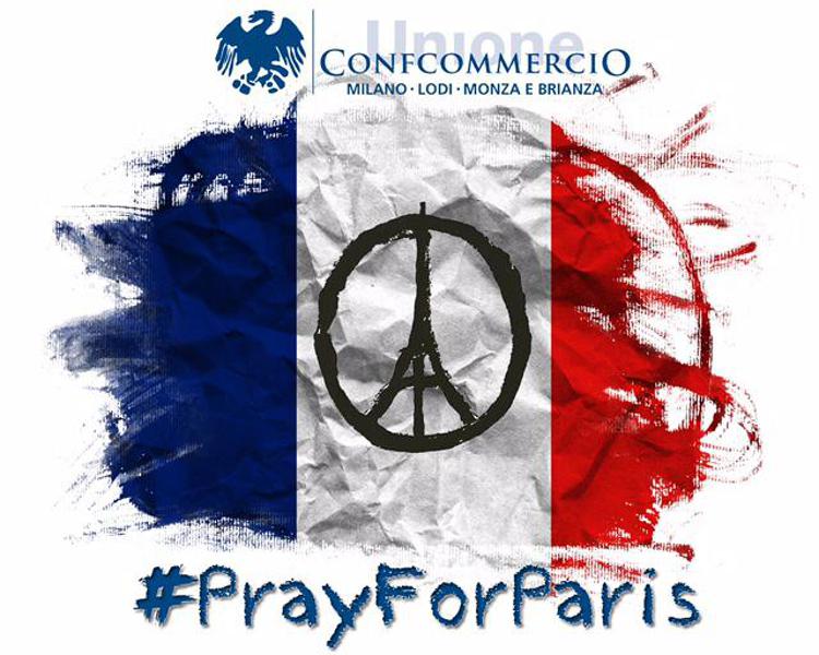 Francia: solidarietà per attacchi, locali milanesi espongono tricolore