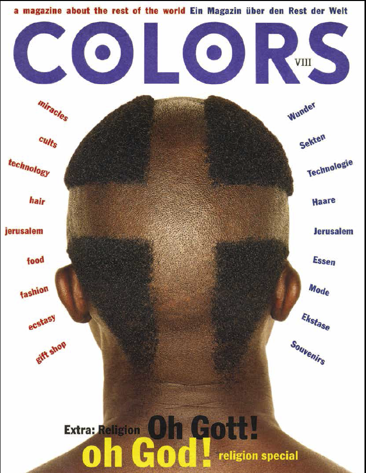 Una copertina di 'Colors', Immagine tratta dal libro 'Più di 50 Anni di Magnifici Fallimenti'