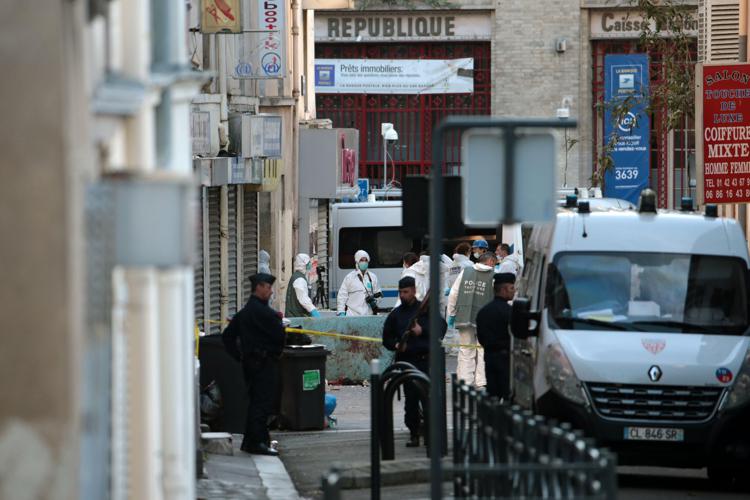 Blitz a Saint Denis (Foto Afp) - AFP