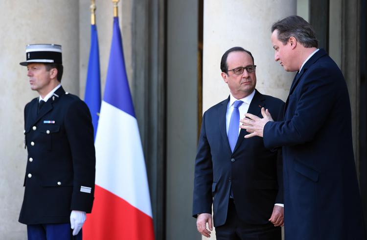 Francois Hollande e David Cameron (Afp) - AFP