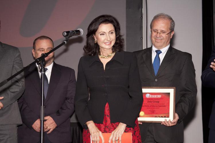 Premiata l'imprenditrice italiana Donatella Zingone Dini