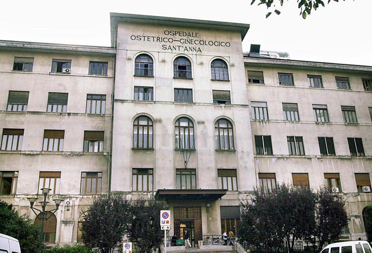 L'ospedale Sant'Anna di Torino (Infophoto)