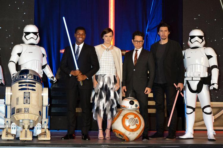 John Boyega, Daisy Ridley, J. J. Abrams Adam Driver alla Première di 'Star Wars: The Force Awakens'  (Infophoto) - (INFOPHOTO)