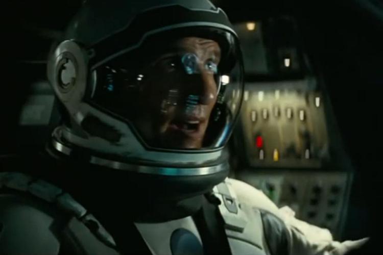 Matthew McConaughey in una scena di 'Interstellar'