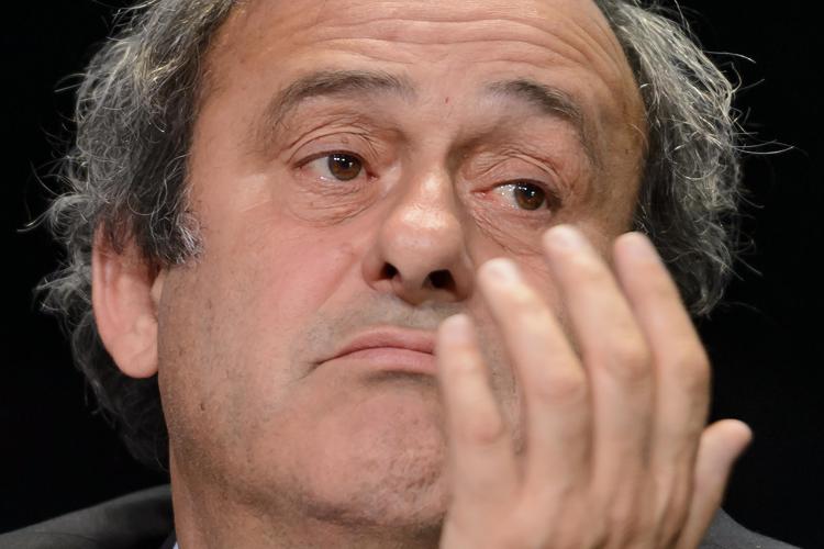 Michel Platini (foto Afp) - AFP