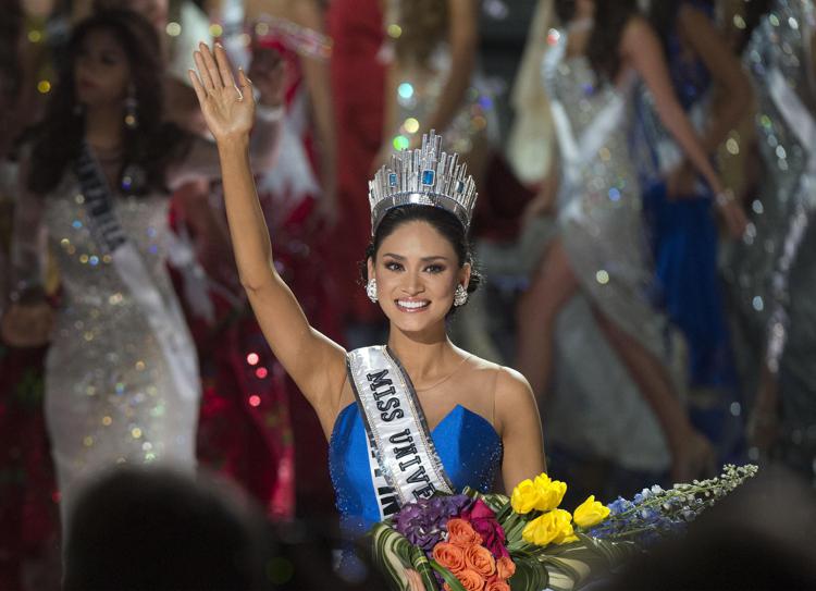 Miss Filippine Pia Alonzo Wurtzbach incoronata Miss Universe 2015  (Afp) - AFP