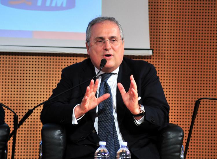 Claudio Lotito, presidente della Lazio (Fotogramma) - FOTOGRAMMA