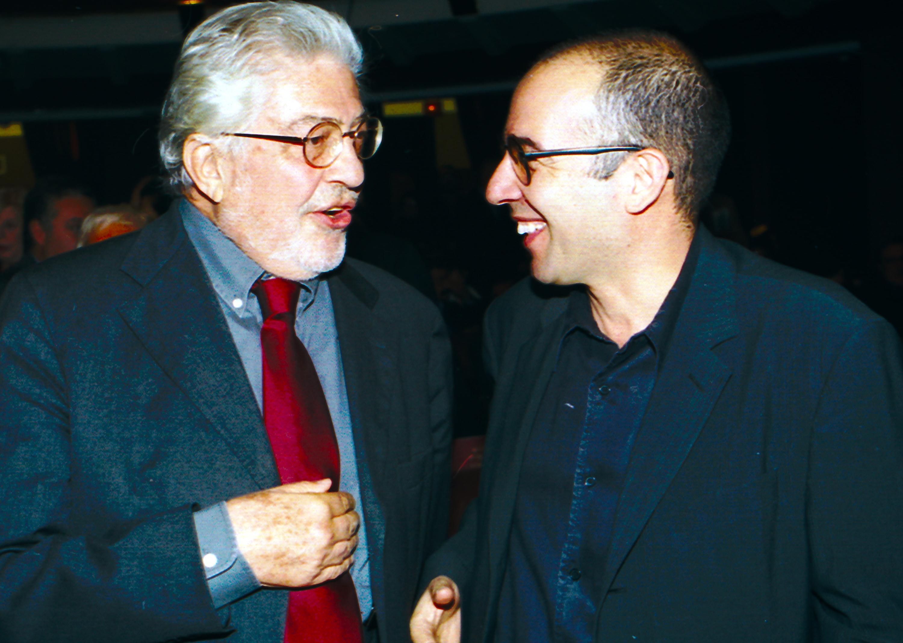 Con Giuseppe Tornatore (Foto Fotogramma) 