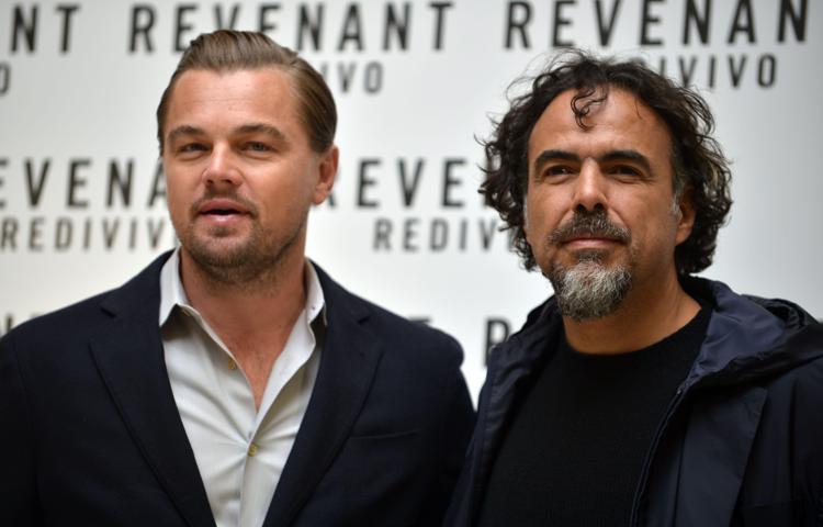 Leonardo DiCaprio e Alejandro Gonzalez Inarritu  (AFP)