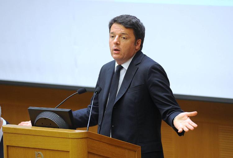 Il premier Matteo Renzi (Fotogramma)