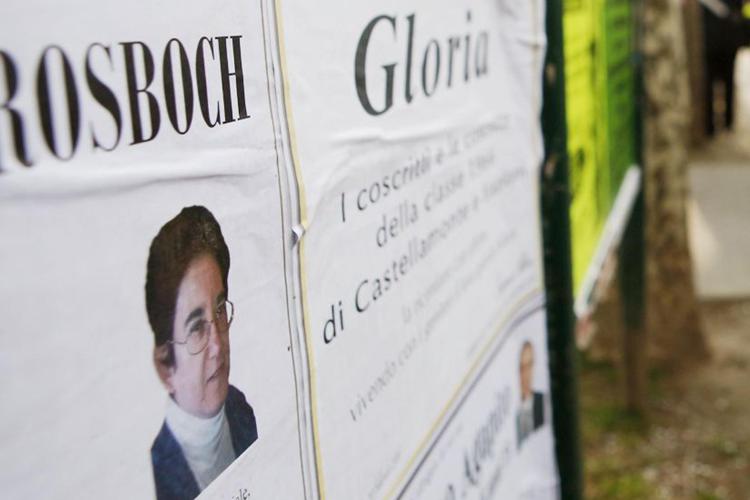 Castellamonte, Torino. Funerali di Gloria Rosboch (Fotogramma) 