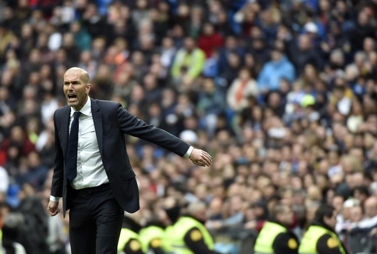 Il tecnico del Real Madrid, Zinedine Zidane (Foto AFP) - AFP