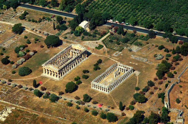 Gli scavi di Paestum (Fotogramma) - FOTOGRAMMA