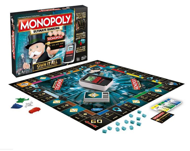 Monopoly volta pagina, via le banconote e arriva la carta di credito
