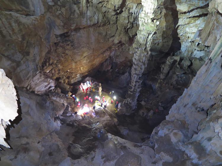 Corso di primo soccorso in grotta a Ispinigoli - G. Foti