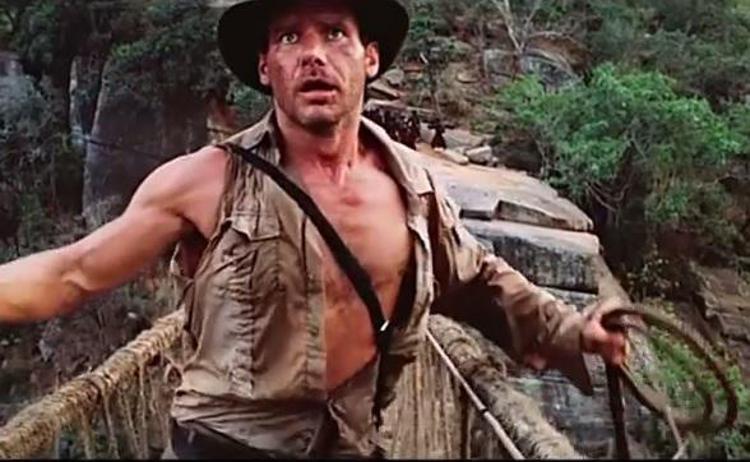 Harrison Ford nei panni dell'archeologo 'Indiana Jones' (Youtube /HD Film Tributes)