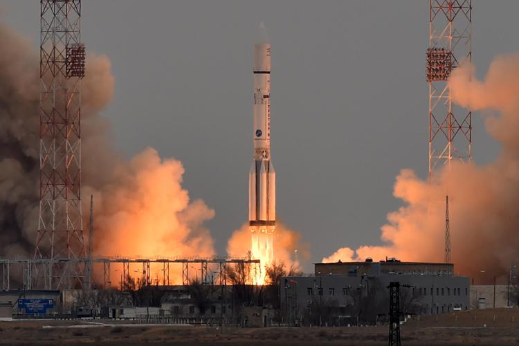 Proton lanciato dalla base spaziale di Baikonur, Kazakistan (AFP) - (AFP)