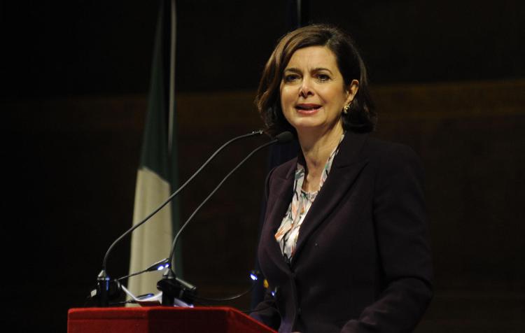 La presidente della Camera Laura Boldrini (Fotogramma) 
