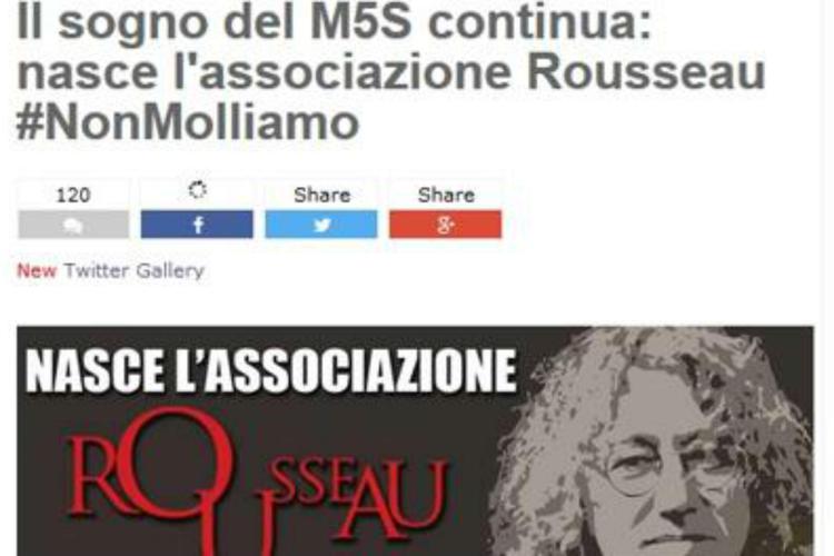 Rivoluzione M5S, addio a beppegrillo.it: ecco 'Blog delle Stelle' e Rousseau
