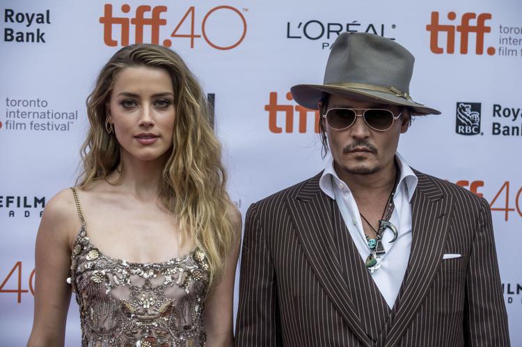 Amber Heard e Johnny Depp  (Fotogramma)