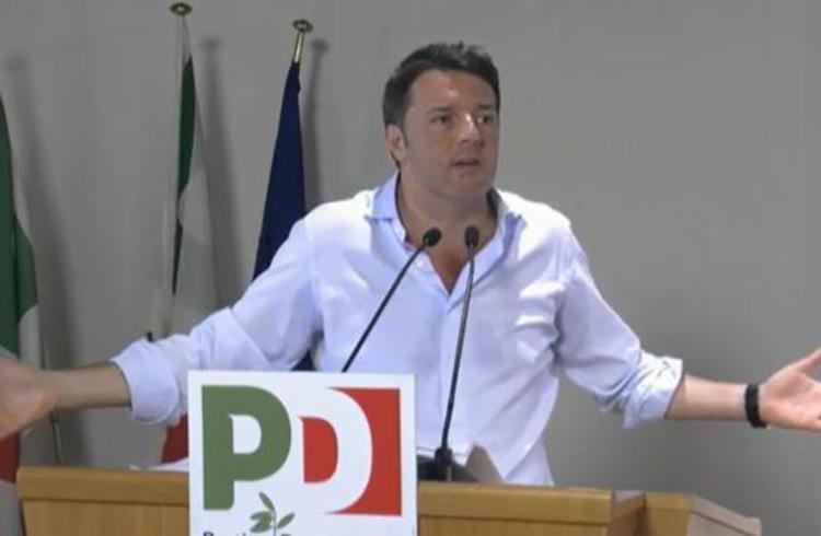 Matteo Renzi alla direzione Pd