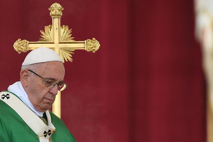 World at war over money not religious faith - Pope