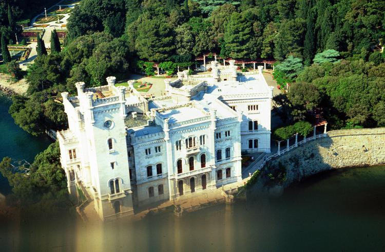 Castello di Miramare a Trieste (Fotogramma) - FOTOGRAMMA