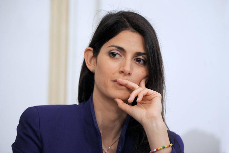 Virginia Raggi, candidata sindaco a Roma (FOTOGRAMMA)