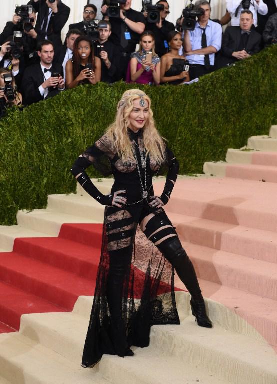Madonna ain Givenchy (Afp)
