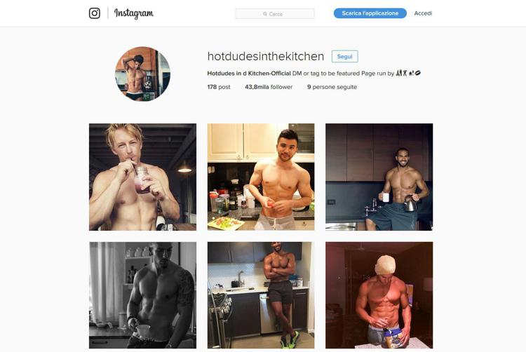 #HotDudesInTheKitchen, l'ennesima gallery di palestrati che spopola su Instagram