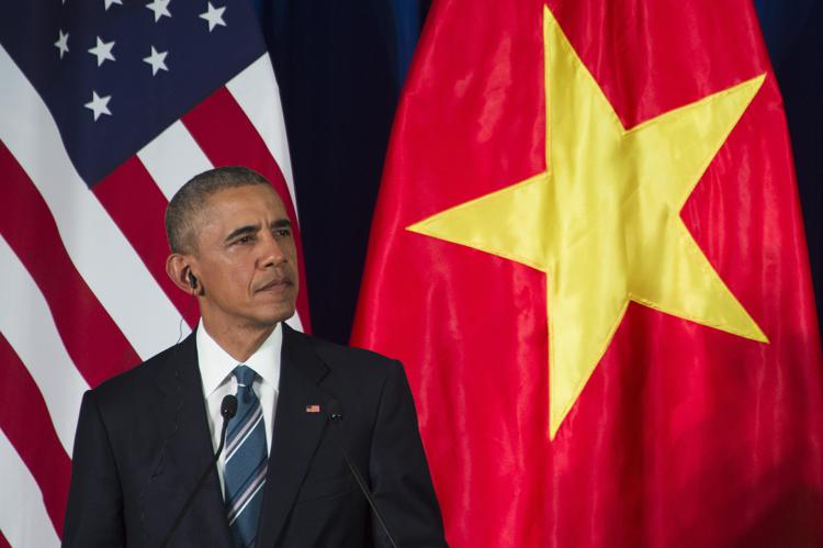 Barack Obama ad Hanoi (Afp) - AFP
