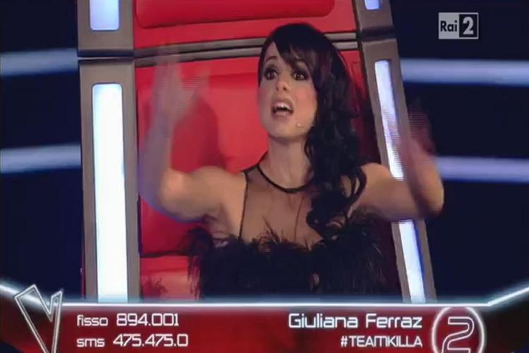 Dolcenera a 'The Voice of Italy'