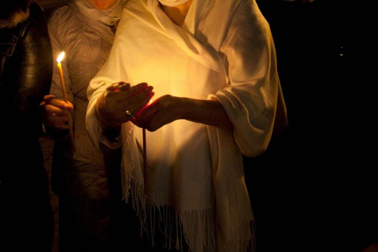 Celebrazione della Pasqua ortodossa, immagine di repertorio (Fotogramma)