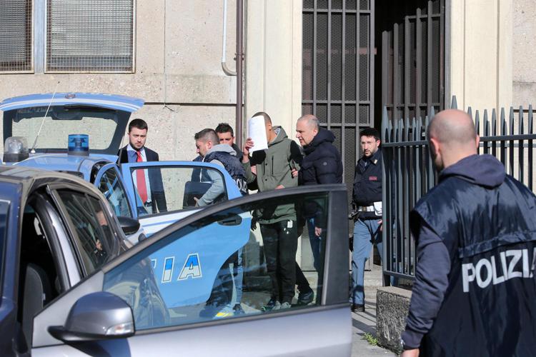 L'arresto di Abderrahmane Khachia (Fotogramma) - FOTOGRAMMA