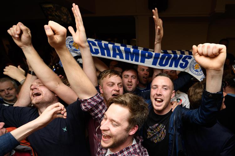 Tifosi del Leicester (Afp) - AFP