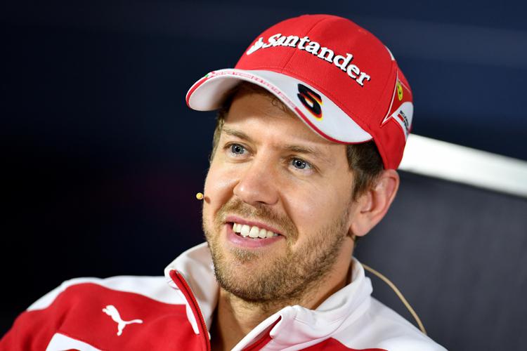 Il pilota tedesco della Ferrari Sebastian Vettel  - AFP