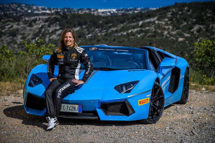 Michela Cerruti e Lamborghini