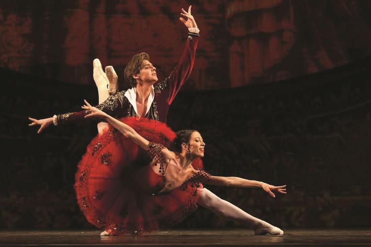 Viktoria  Tereshkina e Vladimir Shklyarov - tra i vincitori del Prix Ballet2000(foto di Stanislav Belyaevsky)